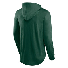 Green Bay Packers Front Runner Long Sleeve Hooded T-Shirt Green