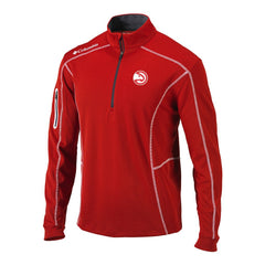 Atlanta Hawks Shotgun Quarter-Zip Pullover Jacket Red