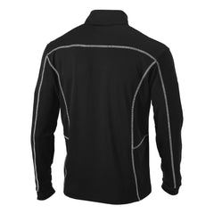Charlotte Hornets Team Shotgun Quarter-Zip Pullover Jacket Black