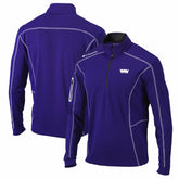Sacramento Kings Shotgun Quarter-Zip Pullover Jacket Purple