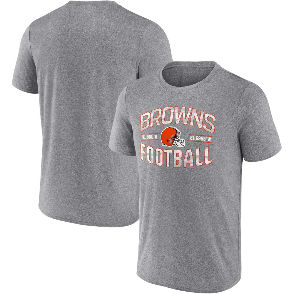 Cleveland Browns Want To Play T-Shirt Heathered Gray