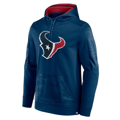 Houston Texans On The Ball Pullover Hoodie Navy