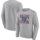 New York Giants Playability Pullover Sweatshirt Heathered Charcoal