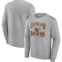 Cleveland Browns Playability Pullover Sweatshirt Heathered Gray