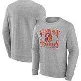 Tampa Bay Buccaneers Playability Pullover Sweatshirt Heathered Charcoal