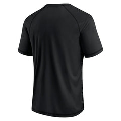 Las Vegas Raiders Hail Mary Raglan T-Shirt Black