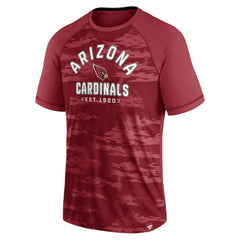 Arizona Cardinals Hail Mary Raglan T-Shirt Cardinal