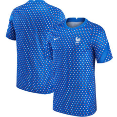 France Women's National Team 2021/22 Pre-Match Top Blue sale