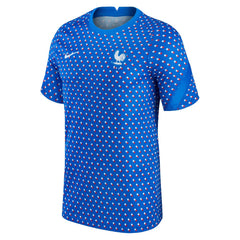 France Women's National Team 2021/22 Pre-Match Top Blue sale