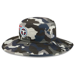 Tennessee Titans New Era 2022 NFL Training Camp Panama Bucket Hat Camo