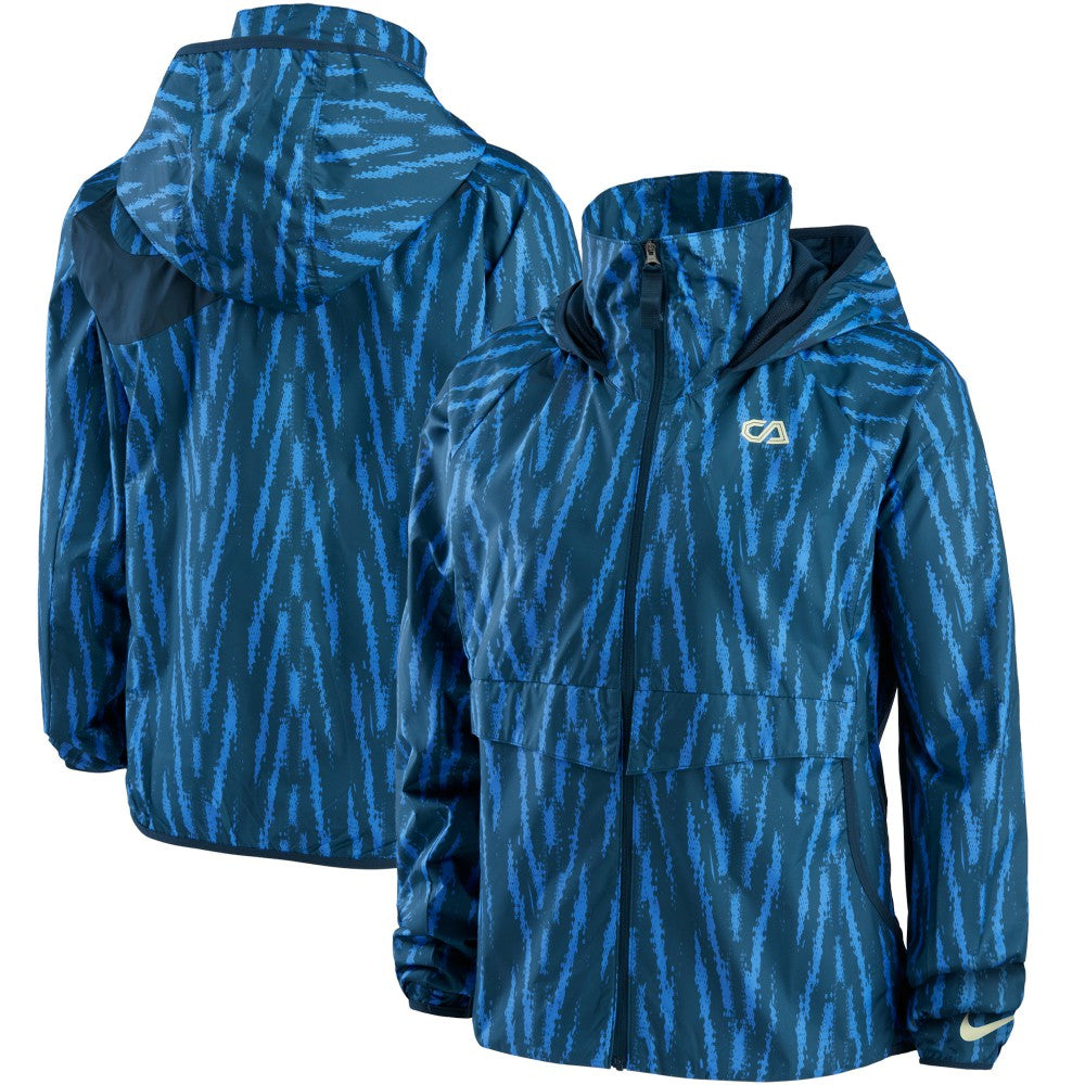 Club America Women's AWF Raglan Full-Zip Jacket Navy sale