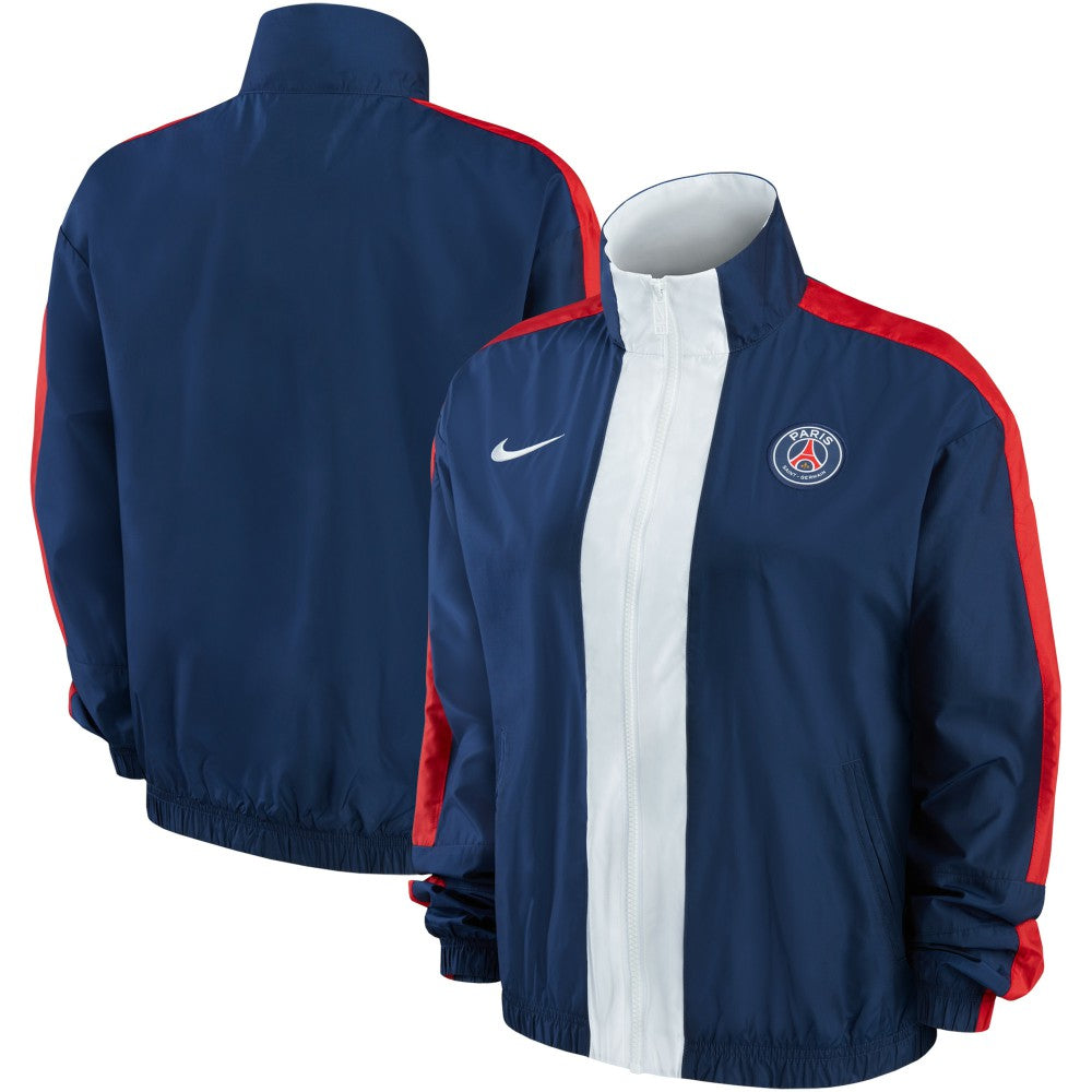 Paris Saint-Germain Women's Essential Anthem Full-Zip Jacket Navy