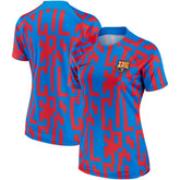 Barcelona Women's 2022/23 Pre-Match Home Performance Top Blue