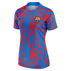 Barcelona Women's 2022/23 Pre-Match Home Performance Top Blue
