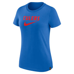 Barcelona Women's Swoosh T-Shirt Blue