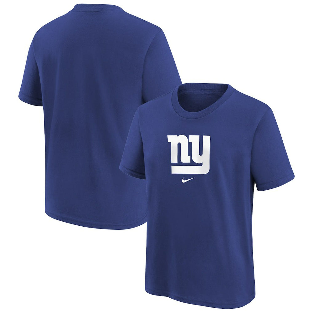 New York Giants Preschool Team Wordmark T-Shirt Royal
