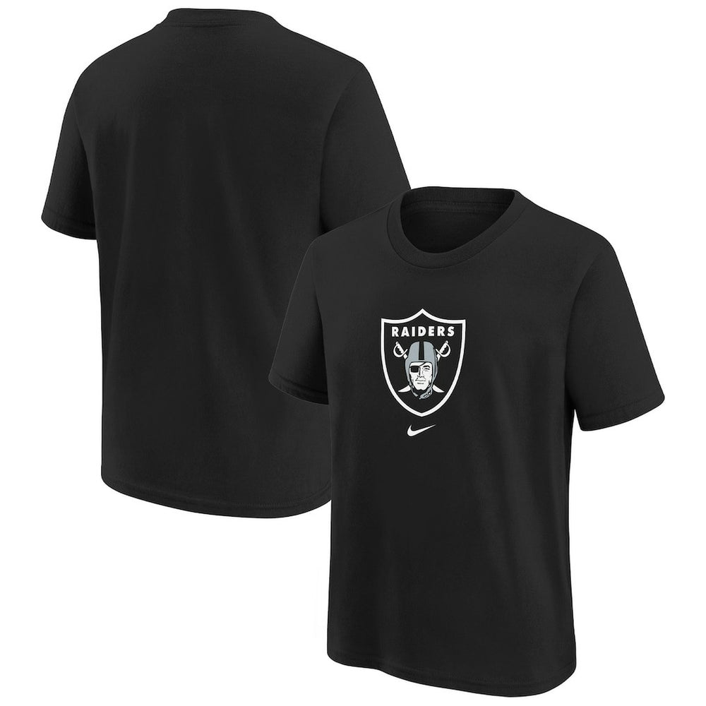 Las Vegas Raiders Preschool Team Wordmark T-Shirt Black