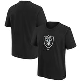 Las Vegas Raiders Preschool Team Wordmark T-Shirt Black