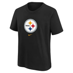 Pittsburgh Steelers Preschool Team Wordmark T-Shirt Black