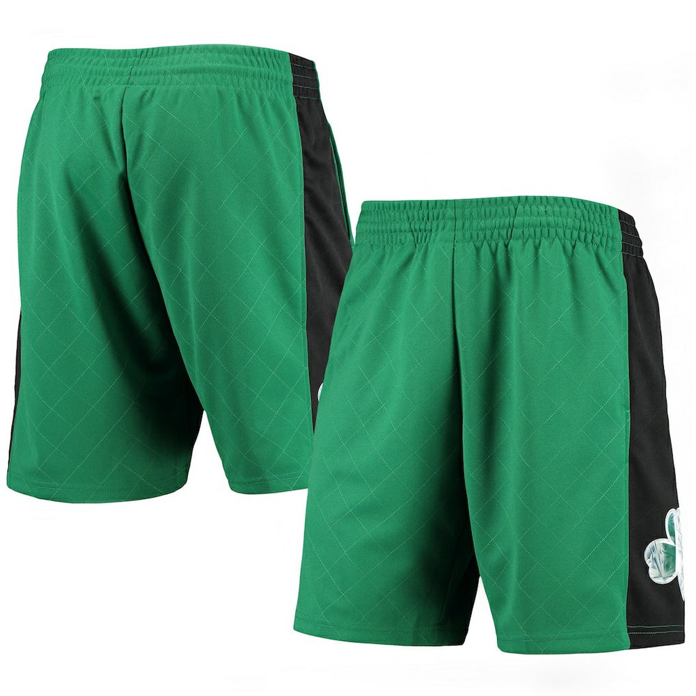Boston Celtics 2007 Hardwood Classics 75th Anniversary Swingman Shorts Kelly Green