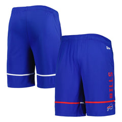 Buffalo Bills New Era Combine Authentic Rusher Training Shorts Royal