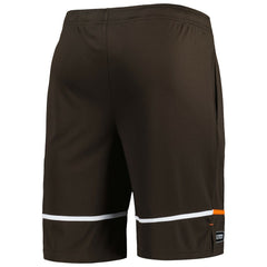 Cleveland Browns New Era Combine Authentic Rusher Training Shorts Brown