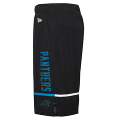 Carolina Panthers New Era Combine Authentic Rusher Training Shorts Black
