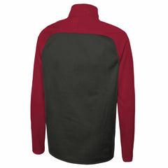 Tampa Bay Buccaneers New Era Combine Authentic O-Line Raglan Half-Zip Jacket Black