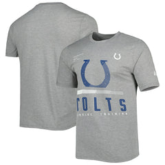 Indianapolis Colts New Era Combine Authentic Red Zone T-Shirt Heathered Gray