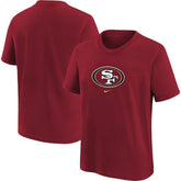 San Francisco 49ers Youth Logo T-Shirt Scarlet