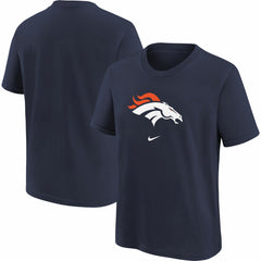 Denver Broncos Youth Logo T-Shirt Navy