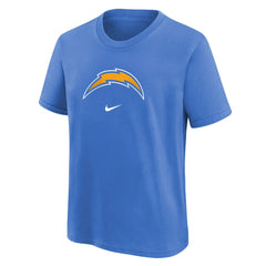 Los Angeles Chargers Youth Logo T-Shirt Powder Blue