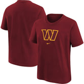 Washington Commanders Youth Logo T-Shirt Burgundy