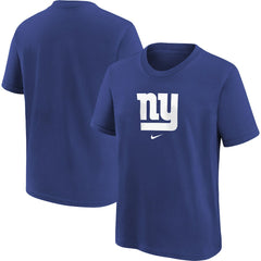 New York Giants Youth Logo T-Shirt Royal