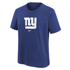 New York Giants Youth Logo T-Shirt Royal