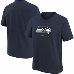 Seattle Seahawks Youth Logo T-Shirt Navy