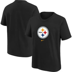 Pittsburgh Steelers Youth Logo T-Shirt Black