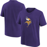 Minnesota Vikings Youth Logo T-Shirt Purple