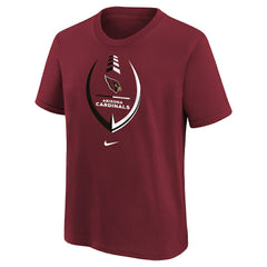 Arizona Cardinals Girls Preschool Icon T-Shirt Cardinal