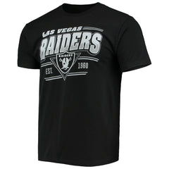 Las Vegas Raiders Junk Food Throwback T-Shirt Black