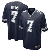 NFL Trevon Diggs Dallas Cowboys Game Jersey - Navy