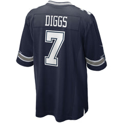 NFL Trevon Diggs Dallas Cowboys Game Jersey - Navy