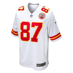 NFL Travis Kelce Kansas City Chiefs Player Game Jersey - White