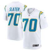 NFL Rashawn Slater Los Angeles Chargers Game Jersey - White