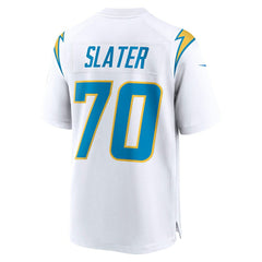 NFL Rashawn Slater Los Angeles Chargers Game Jersey - White