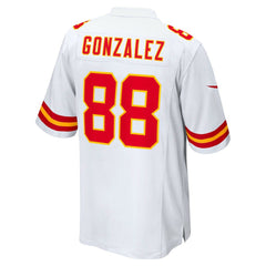 NFL Tony Gonzalez Kansas City Chiefs Retired Player Game Jersey - White