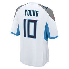 NFL Vince Young Tennessee Titans Retired Player Game Jersey - White