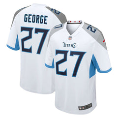NFL Eddie George Tennessee Titans Retired Player Game Jersey - White