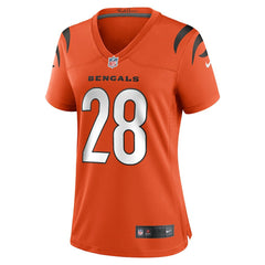 NFL Corey Dillon Cincinnati Bengals Women's Retired Game Jersey - Orange