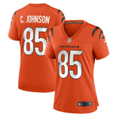 NFL Chad Johnson Cincinnati Bengals Women's Retired Game Jersey - Orange